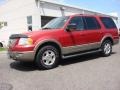 2003 Laser Red Tinted Metallic Ford Expedition Eddie Bauer 4x4  photo #2