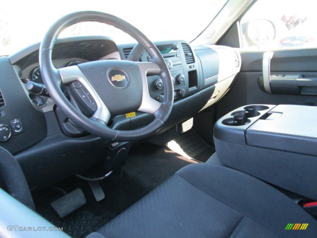 2009 Silverado 1500 LT Extended Cab - Dark Cherry Red Metallic / Ebony photo #10