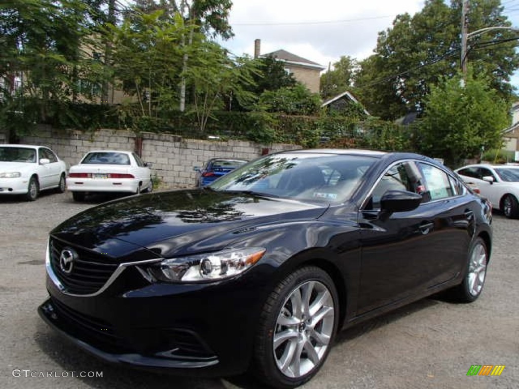 2014 MAZDA6 Touring - Jet Black Mica / Black photo #1