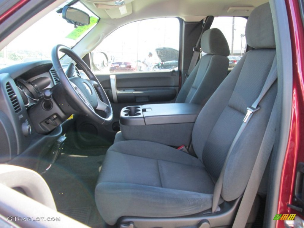 2009 Silverado 1500 LT Extended Cab - Dark Cherry Red Metallic / Ebony photo #14