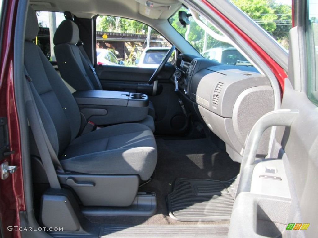2009 Silverado 1500 LT Extended Cab - Dark Cherry Red Metallic / Ebony photo #16