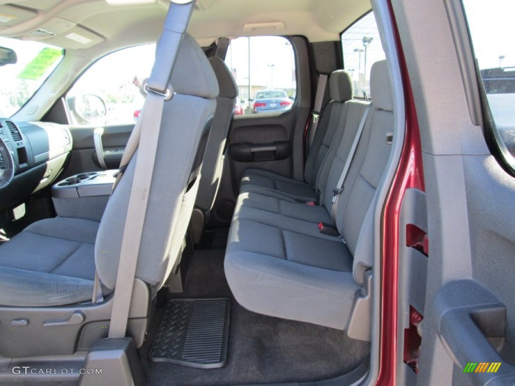 2009 Silverado 1500 LT Extended Cab - Dark Cherry Red Metallic / Ebony photo #19