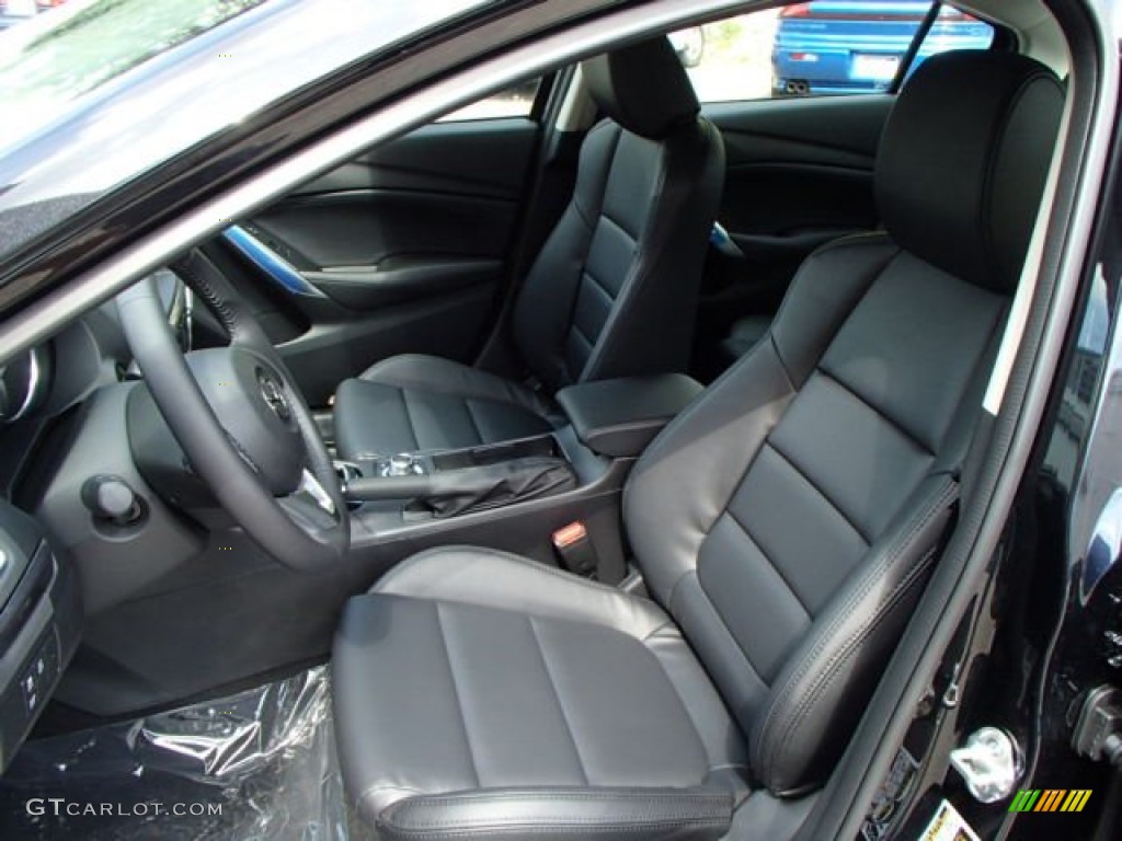 Black Interior 2014 Mazda MAZDA6 Touring Photo #84631397