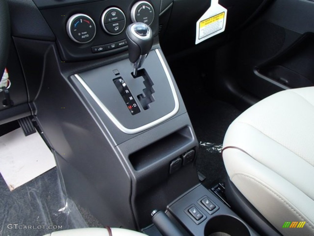 2013 MAZDA5 Grand Touring - Zeal Red Mica / Sand photo #17