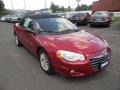 Inferno Red Pearl 2004 Chrysler Sebring LXi Convertible