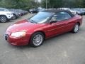2004 Inferno Red Pearl Chrysler Sebring LXi Convertible  photo #2