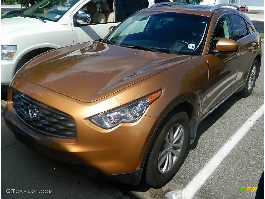 2009 FX 35 AWD - Mojave Copper / Graphite photo #1