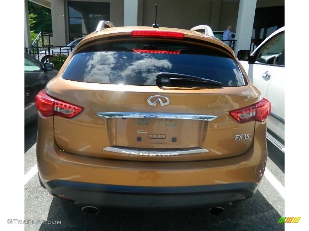 2009 FX 35 AWD - Mojave Copper / Graphite photo #2