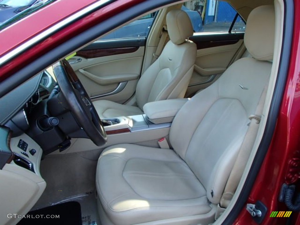 Cashmere/Cocoa Interior 2009 Cadillac CTS 4 AWD Sedan Photo #84635339