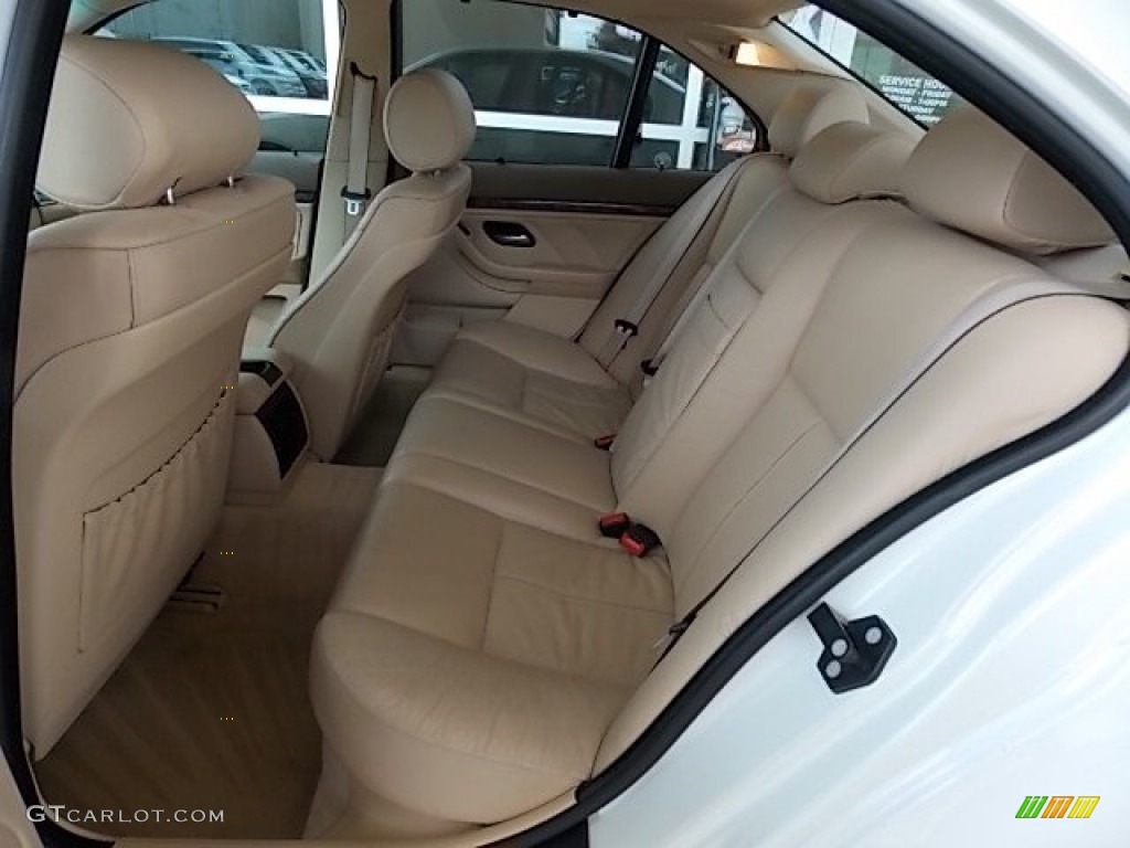1999 BMW 5 Series 540i Sedan Rear Seat Photo #84636260