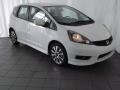 2013 Taffeta White Honda Fit Sport  photo #1