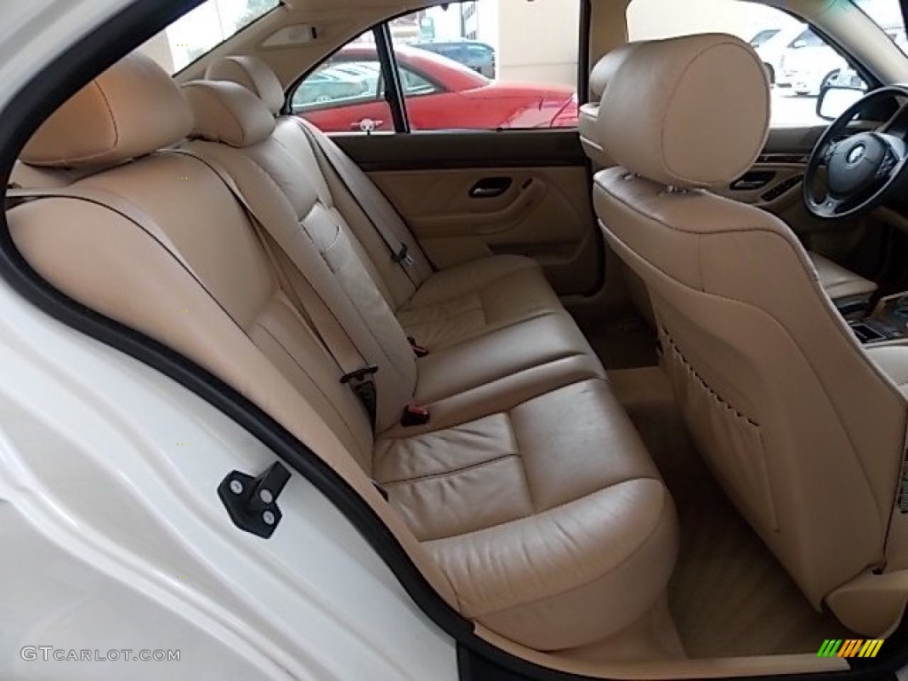 1999 BMW 5 Series 540i Sedan Rear Seat Photo #84636518