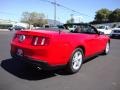 2012 Race Red Ford Mustang V6 Convertible  photo #7