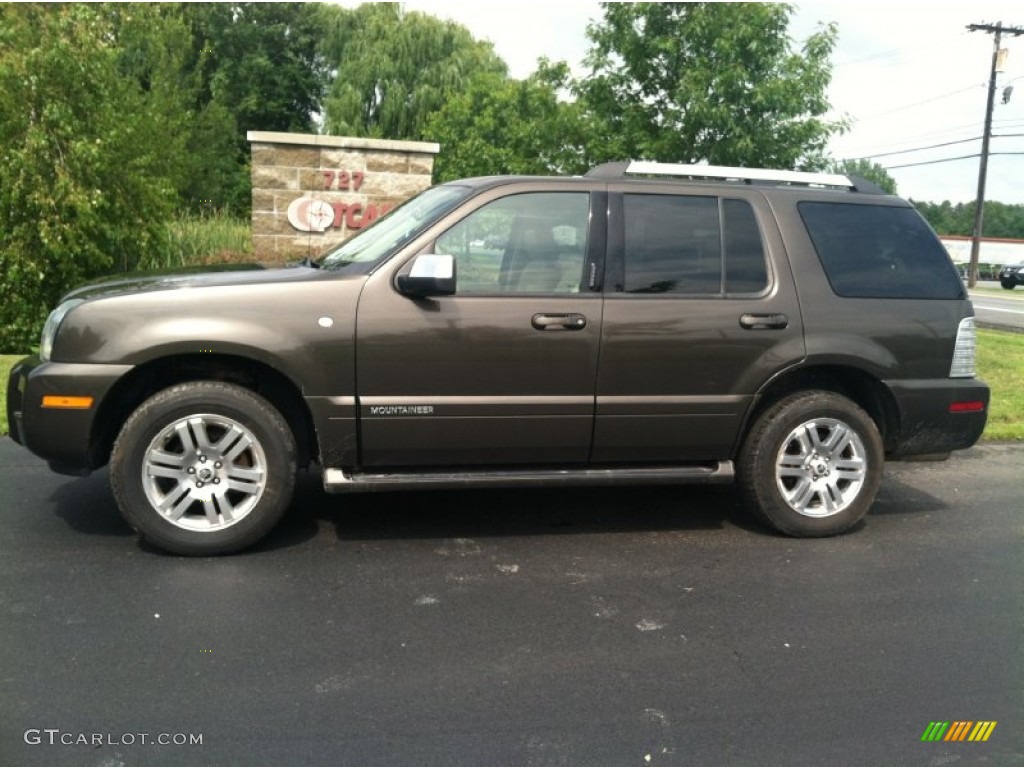 2008 Mountaineer Premier AWD - Stone Green Metallic / Camel photo #1