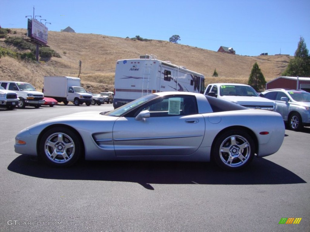 Sebring Silver Metallic 1998 Chevrolet Corvette Coupe Exterior Photo #84637772