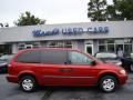 2003 Inferno Red Tinted Pearl Dodge Grand Caravan SE  photo #1