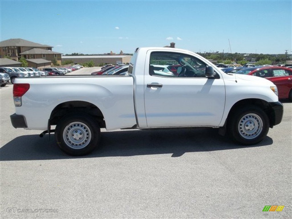 2007 Tundra Regular Cab - Super White / Graphite Gray photo #5