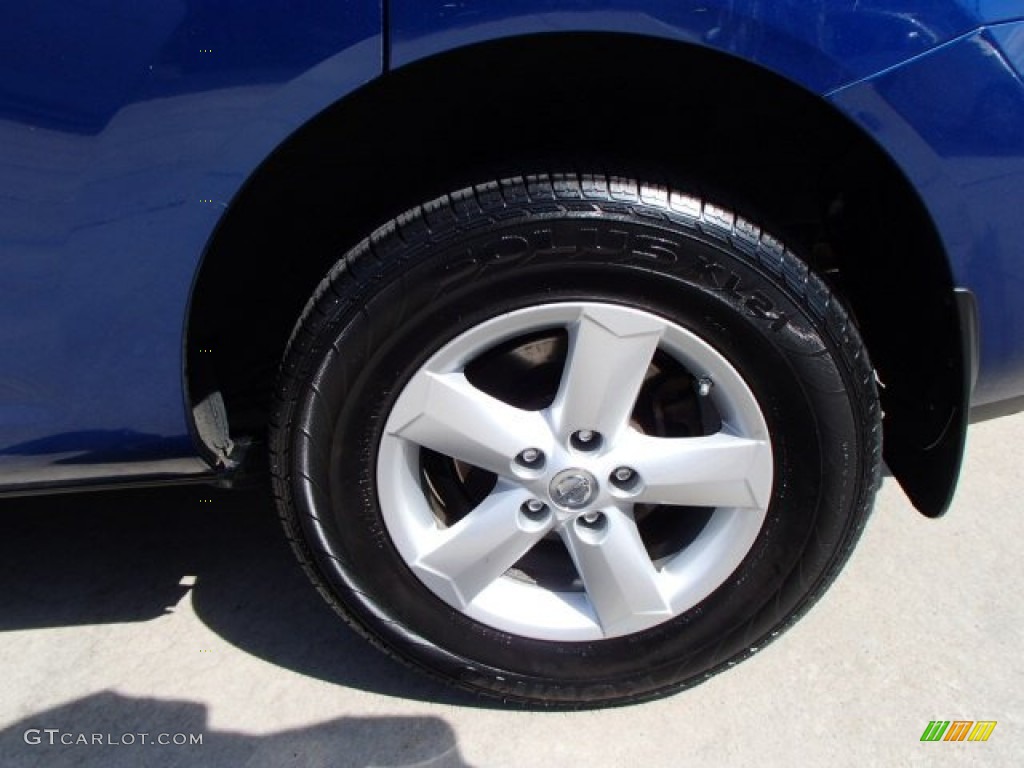 2010 Rogue S AWD 360 Value Package - Indigo Blue / Black photo #9