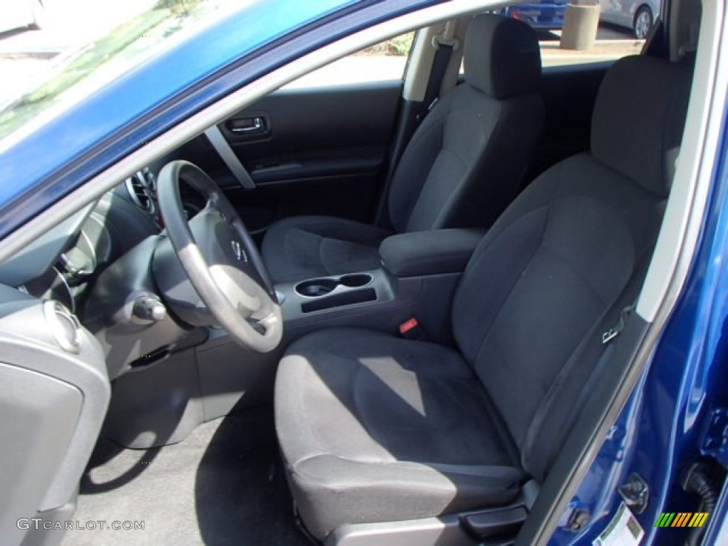 2010 Rogue S AWD 360 Value Package - Indigo Blue / Black photo #10