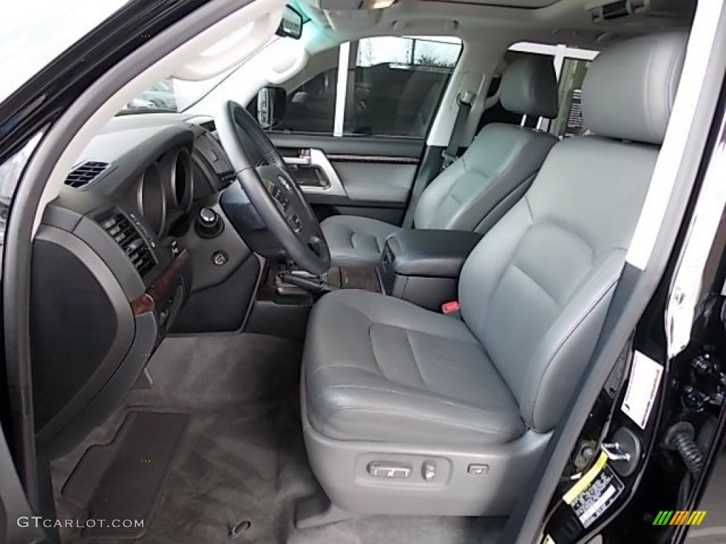 Dark Gray Interior 2010 Toyota Land Cruiser Standard Land Cruiser Model Photo #84639173