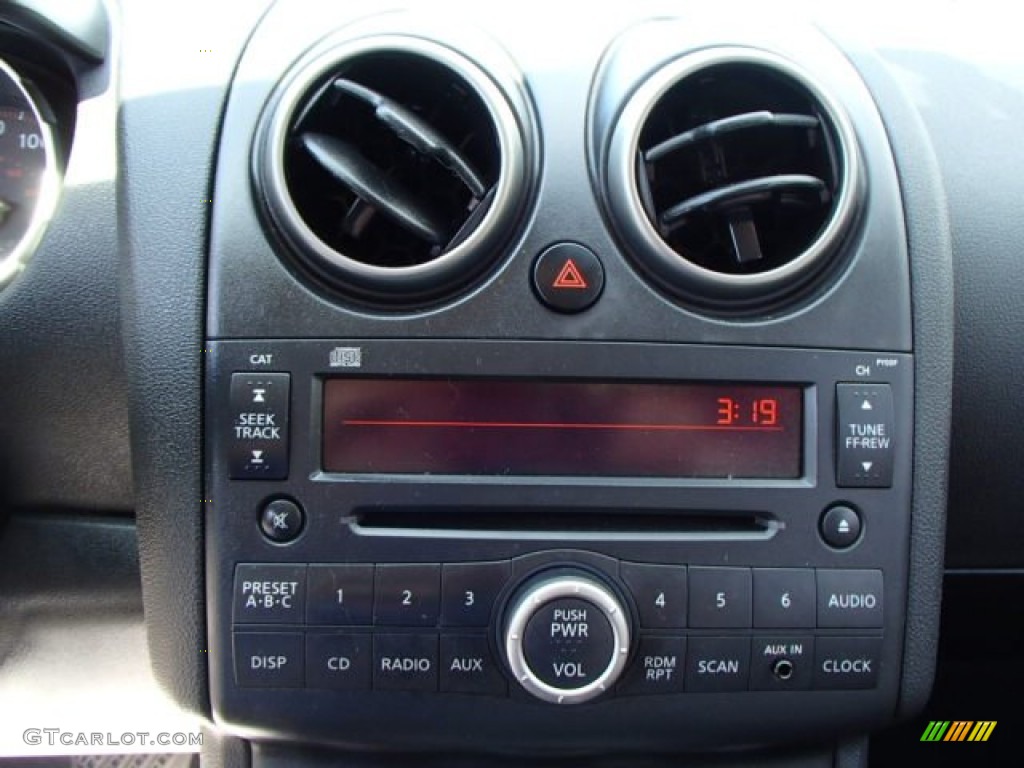 2010 Rogue S AWD 360 Value Package - Indigo Blue / Black photo #18