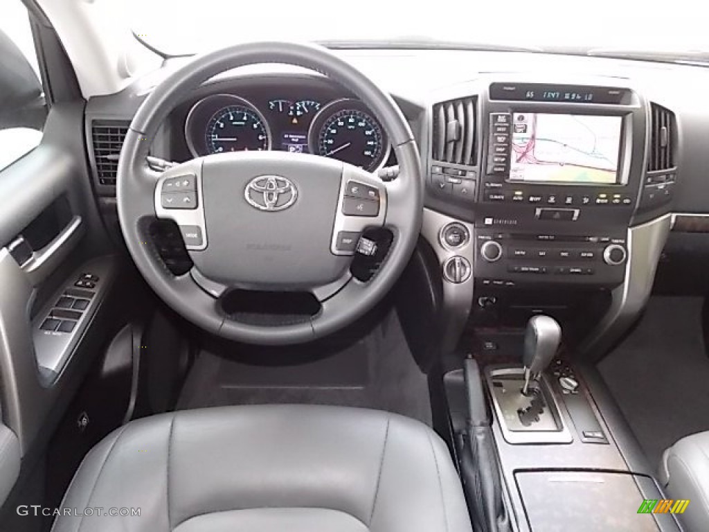 2010 Toyota Land Cruiser Standard Land Cruiser Model Dark Gray Dashboard Photo #84639356