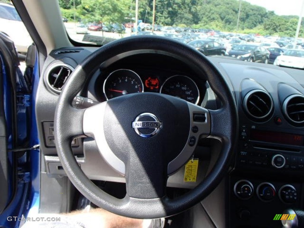 2010 Rogue S AWD 360 Value Package - Indigo Blue / Black photo #22