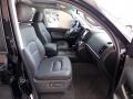 2010 Toyota Land Cruiser Dark Gray Interior Front Seat Photo