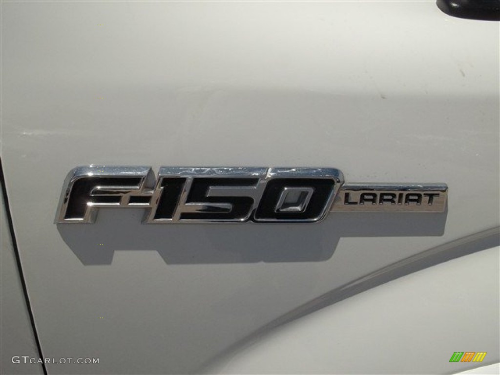 2011 F150 Lariat SuperCrew - Oxford White / Black photo #13