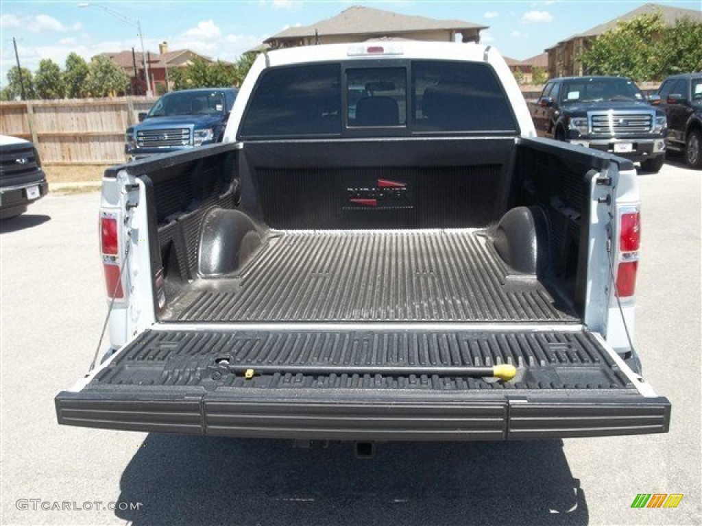 2011 F150 Lariat SuperCrew - Oxford White / Black photo #21