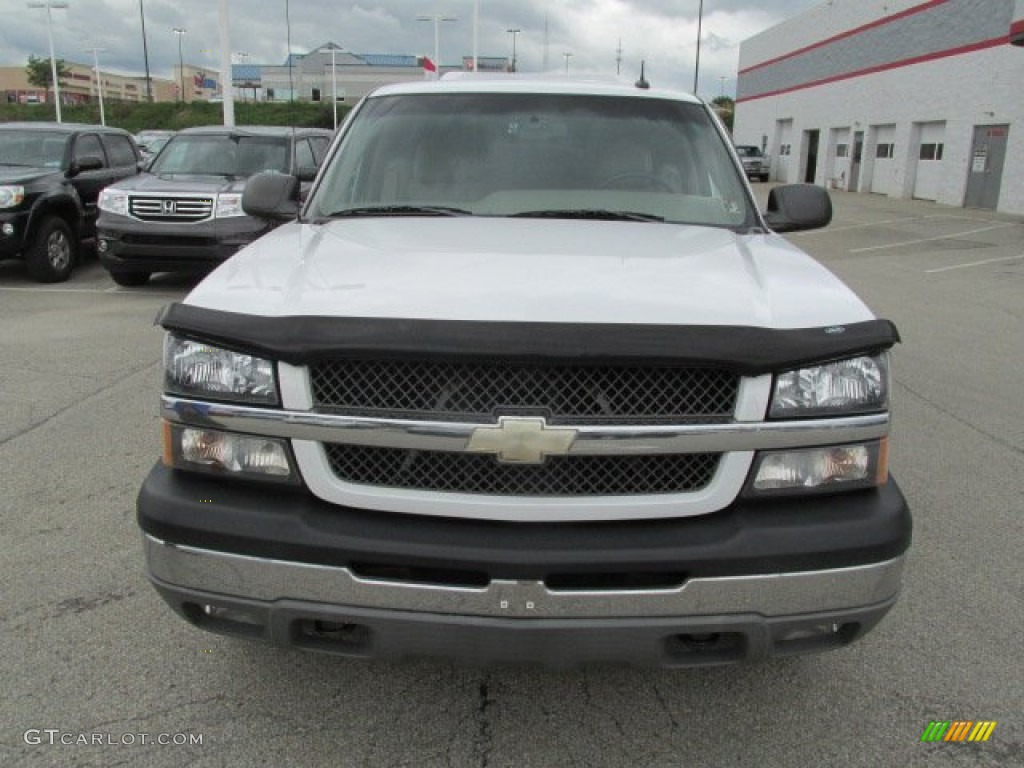 2003 Silverado 1500 Z71 Extended Cab 4x4 - Summit White / Tan photo #4