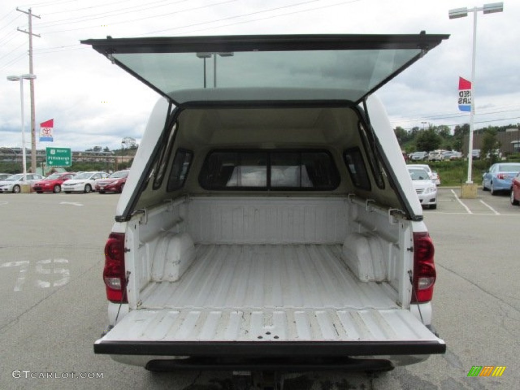 2003 Silverado 1500 Z71 Extended Cab 4x4 - Summit White / Tan photo #10