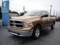 2012 Saddle Brown Pearl Dodge Ram 1500 SLT Quad Cab  photo #4