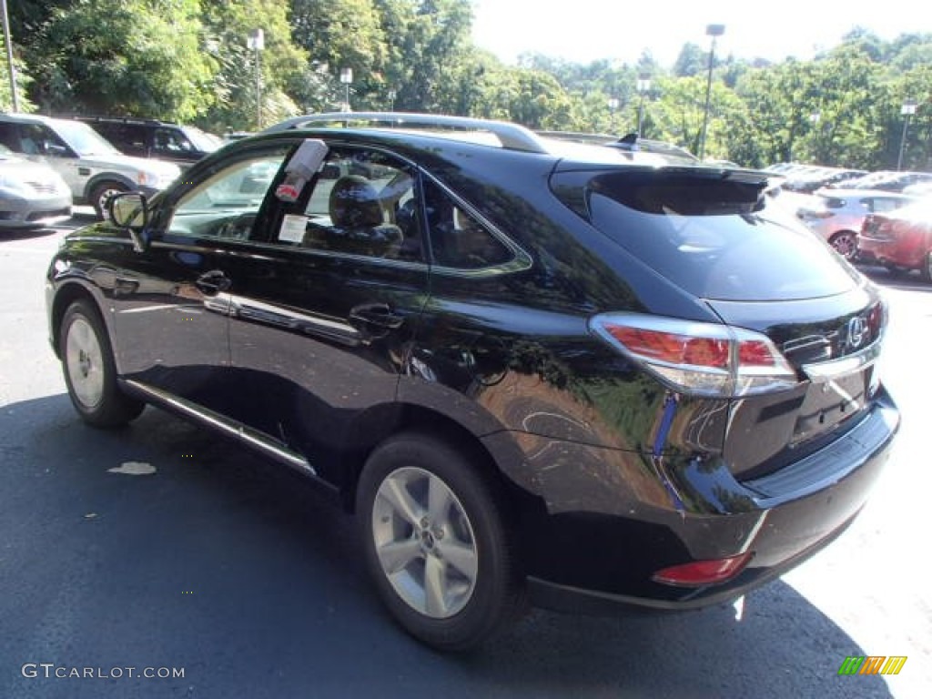 2013 RX 350 AWD - Stargazer Black / Parchment/Espresso Birds Eye Maple photo #8