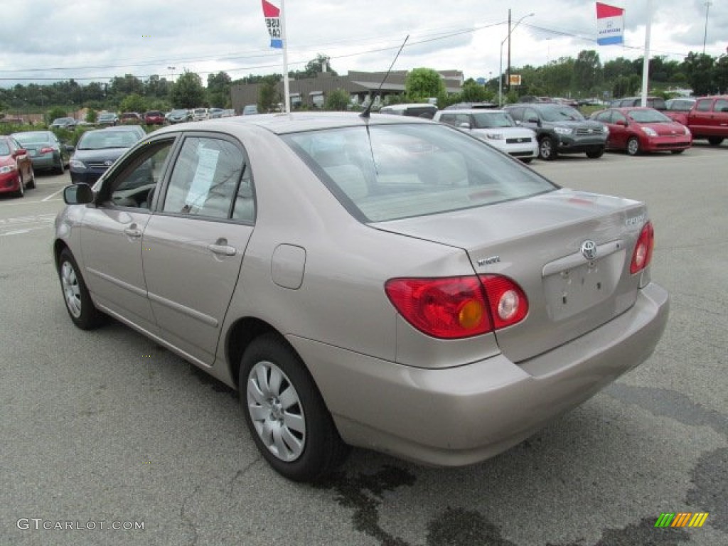 2003 Corolla LE - Sandrift Metallic / Pebble Beige photo #6