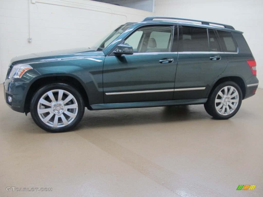 Jade Green Metallic 2010 Mercedes-Benz GLK 350 4Matic Exterior Photo #84641423