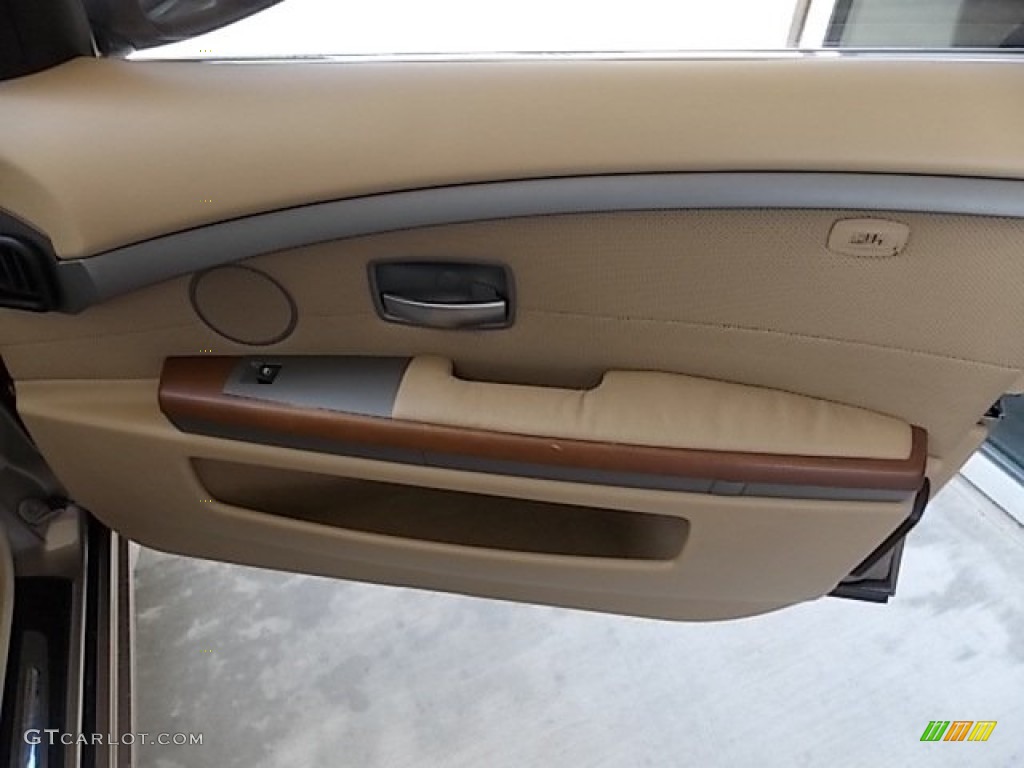 2002 7 Series 745i Sedan - Kalahari Beige Metallic / Beige III photo #22