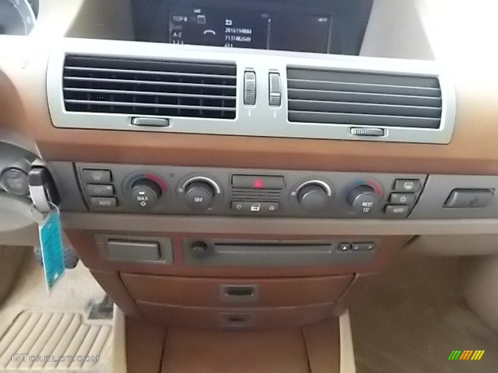 2002 7 Series 745i Sedan - Kalahari Beige Metallic / Beige III photo #45