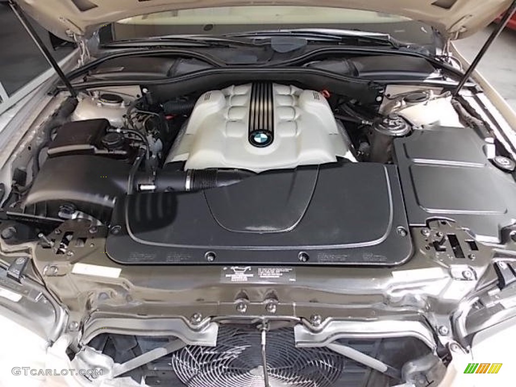 2002 BMW 7 Series 745i Sedan 4.4 Liter DOHC 32-Valve V8 Engine Photo #84643472