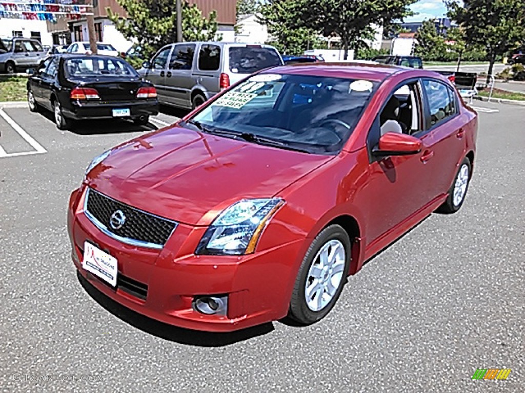 Anodized Orange Metallic Nissan Sentra