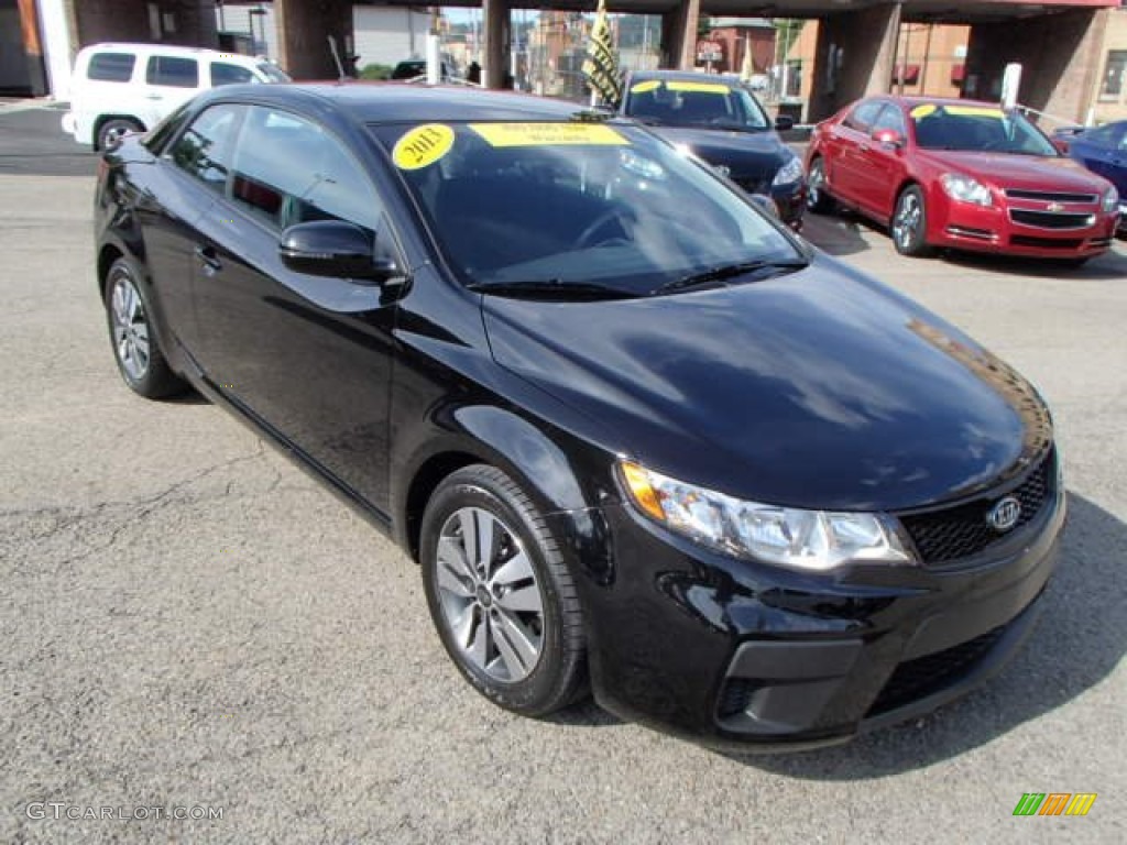 Aurora Black 2013 Kia Forte Koup EX Exterior Photo #84645998