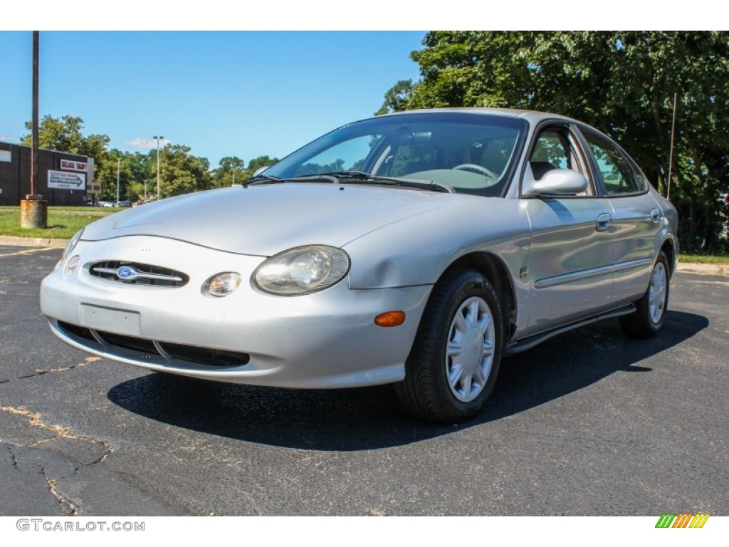 Silver Frost Metallic 1998 Ford Taurus SE Exterior Photo #84647648