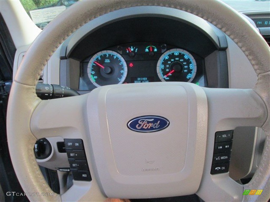 2010 Escape Hybrid - Steel Blue Metallic / Stone photo #20