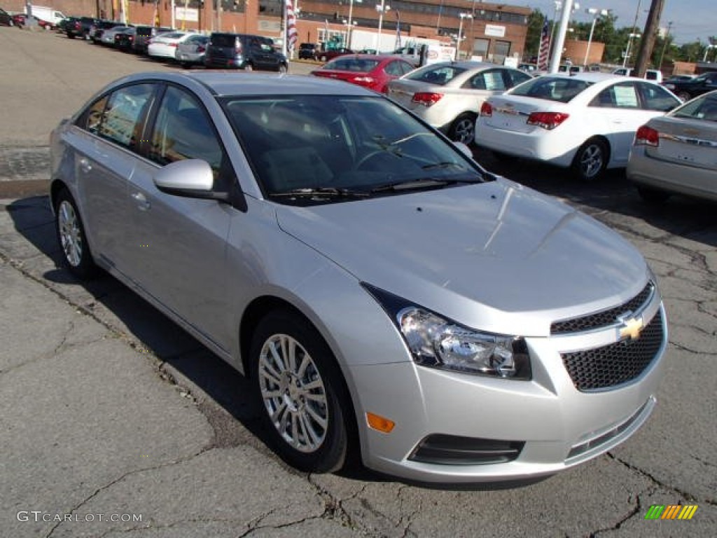 Silver Ice Metallic 2014 Chevrolet Cruze Eco Exterior Photo #84648551