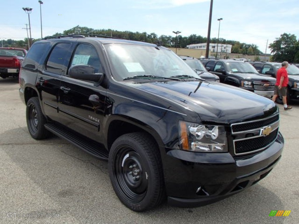 Black 2014 Chevrolet Tahoe LT 4x4 Exterior Photo #84649079
