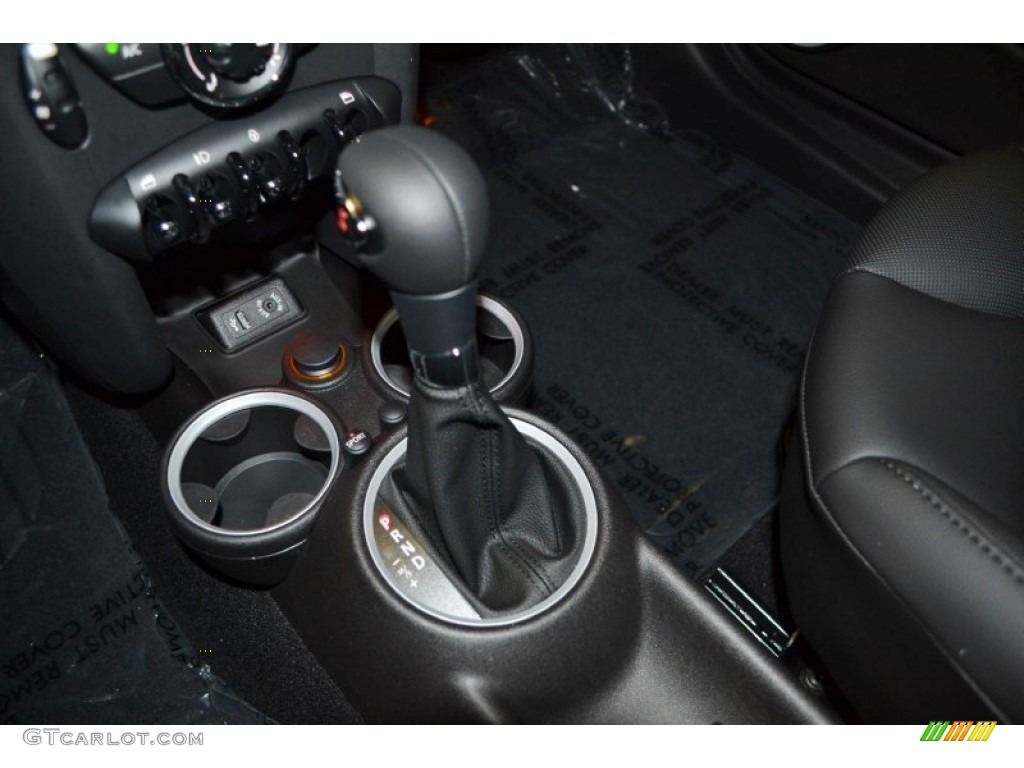 2013 Cooper S Coupe - Eclipse Gray Metallic / Carbon Black photo #9