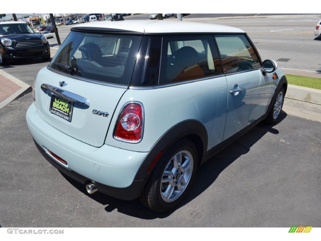2013 Cooper Hardtop - Kite Blue / Carbon Black photo #3