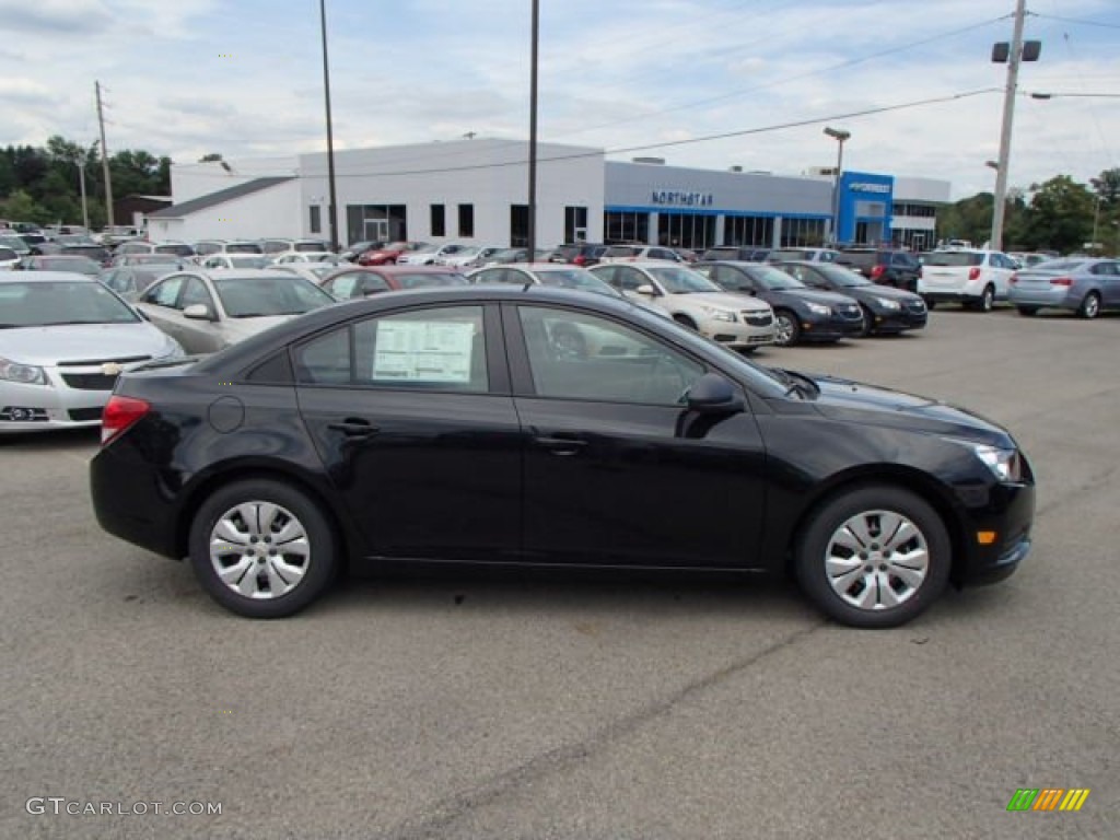 2014 Cruze LS - Black Granite Metallic / Jet Black/Medium Titanium photo #1