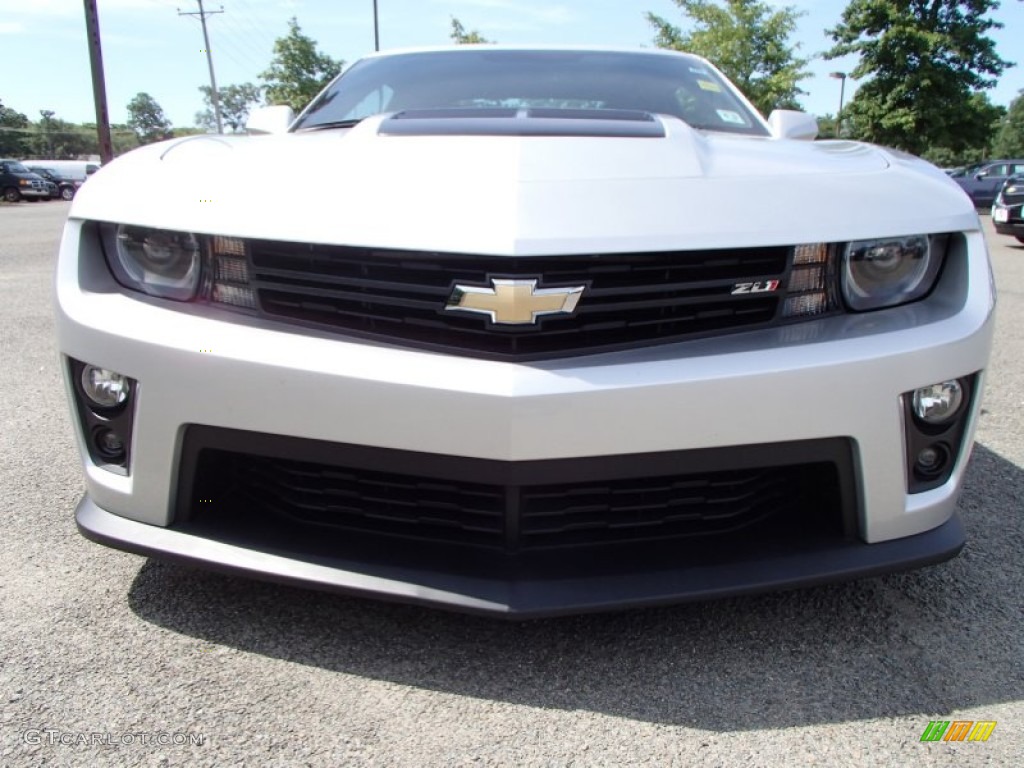 2012 Camaro ZL1 - Silver Ice Metallic / Black photo #2