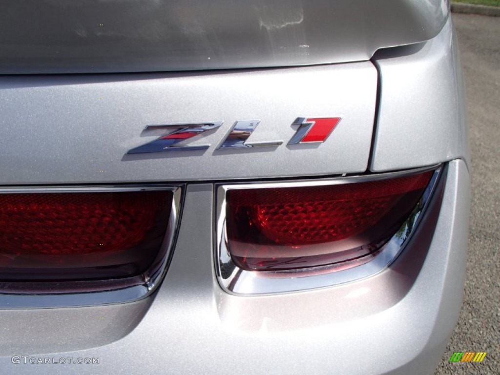 2012 Camaro ZL1 - Silver Ice Metallic / Black photo #10